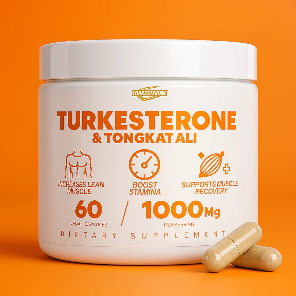 Turkesterone & Tongkat Ali - Testosterone Capsules